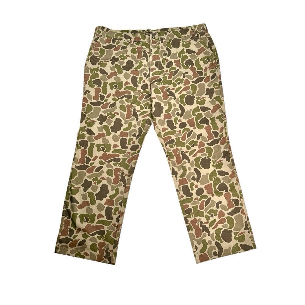 NWOT Duck Head Classic Fit Gold School Chino Camo Men’s Pants 42x30 MSRP $128.00